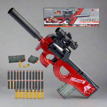RECHARGEABLE SHOOTING SOFT BULLET GUN TOY